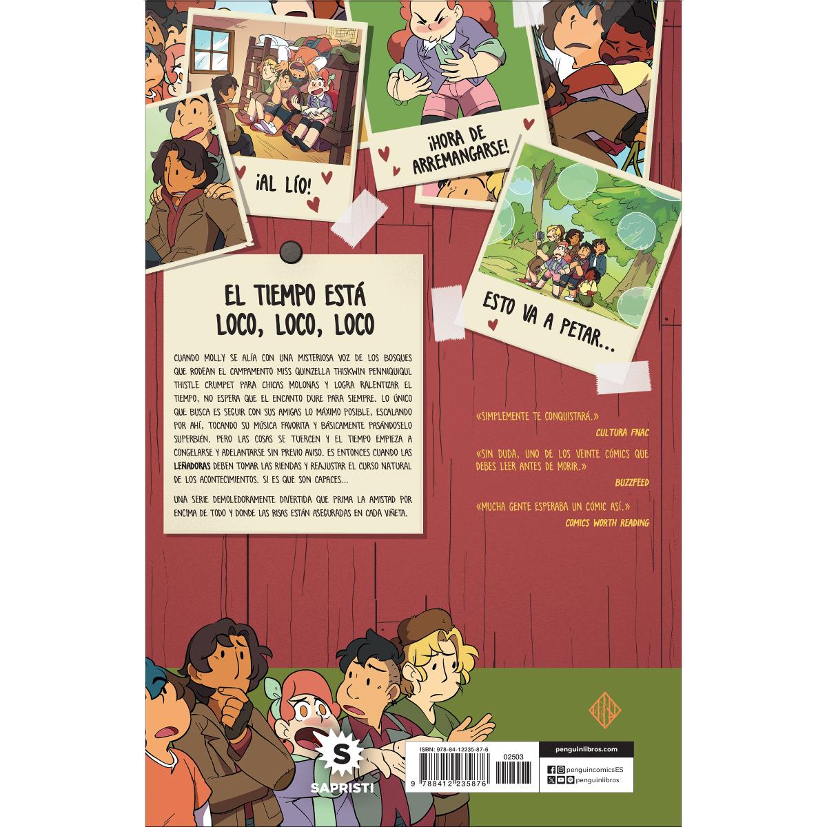 Leñadoras 6 - Las pasajeras del tiempo (Capa mole com abas) 2