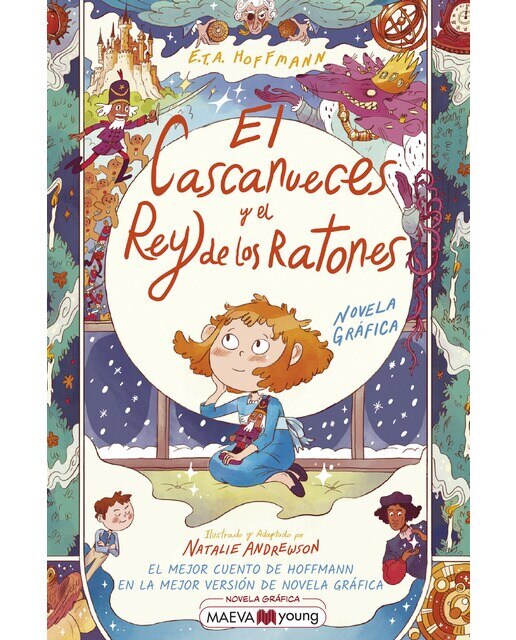 Imagen 0 de El cascanueces y el rey de los ratones: El famoso cuento de Hoffmann en la mejor versión de novela gráfica (Tapa dura)