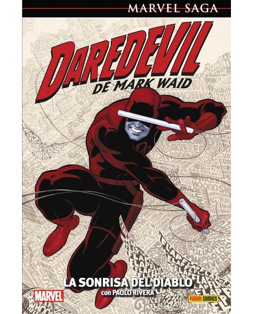 Imagen 0 de Marvel saga daredevil de mark waid. la sonrisa del diablo 1  (Tapa dura)