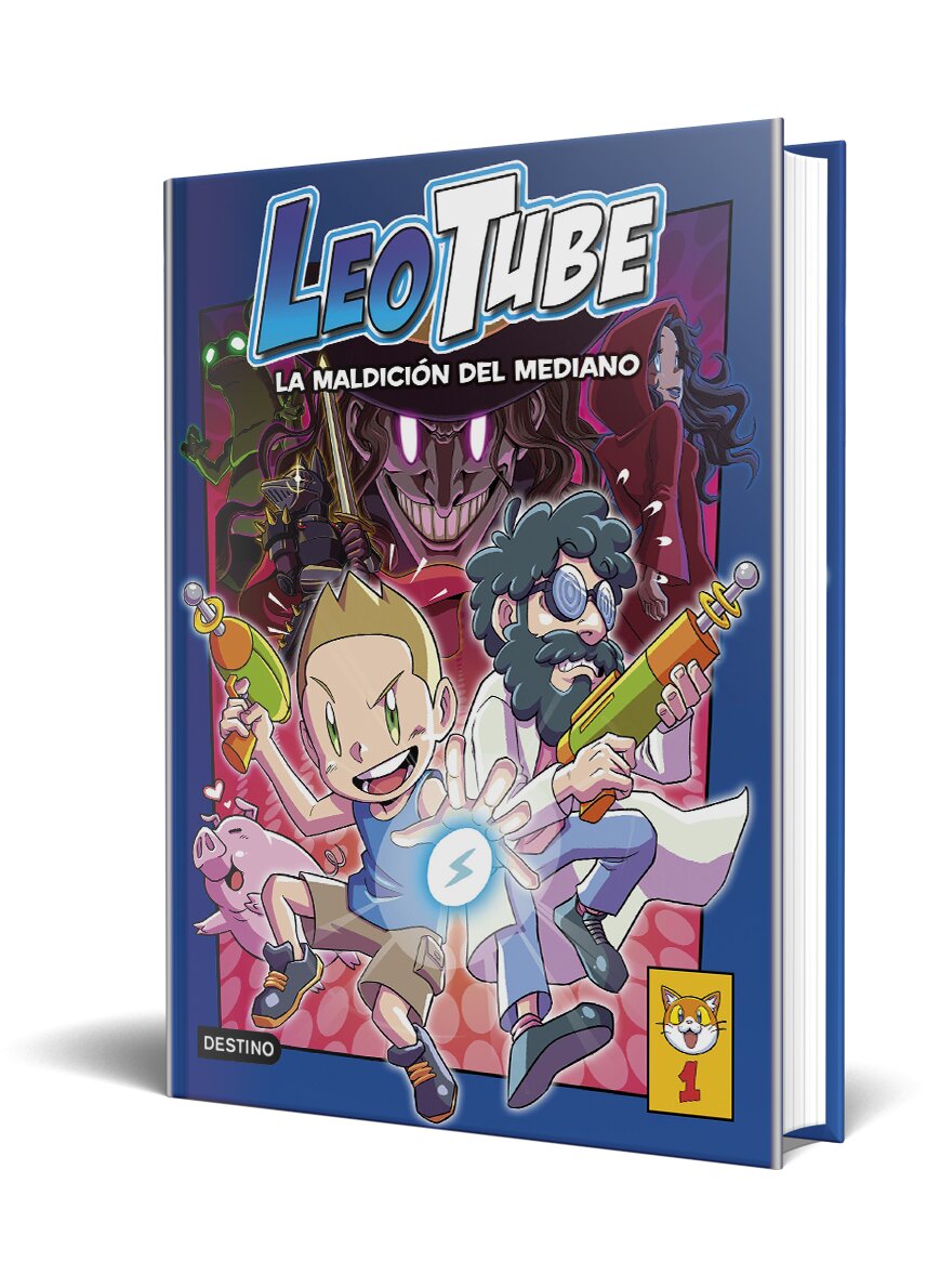 LeoTube 1. LeoTube y la maldición del mediano (Capa dura) 2