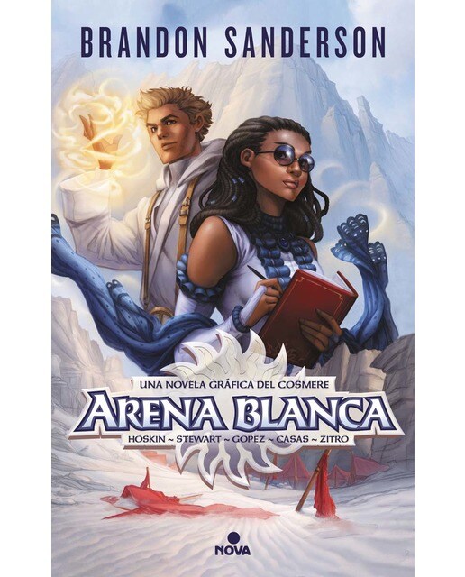 Imagem 0 de Arena Blanca. Una novela gráfica del Cosmere (volúmenes 1-3) (Capa dura)