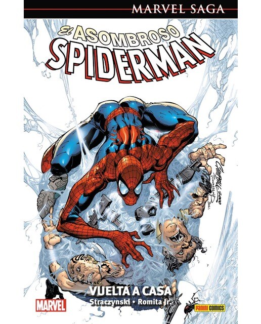 Imagen 0 de Reedición marvel saga el asombroso spiderman 1. vuelta a casa 1 (Tapa dura)