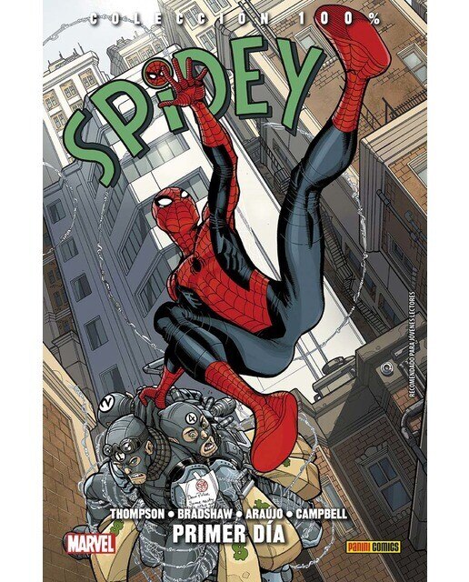 Imagen 0 de Reedición 100% marvel hc spidey 1. primer día  (Tapa dura)