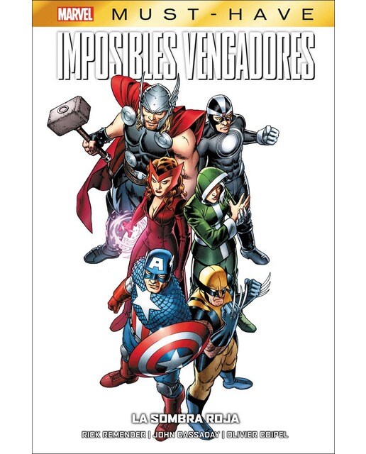 Imagen 0 de Marvel must have imposibles vengadores. la sombra roja (anticipo abril 2022) (Tapa dura)