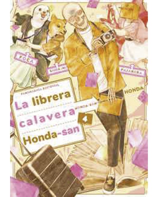 Imagen 0 de La librera calavera Honda-san 4  (Tapa blanda)