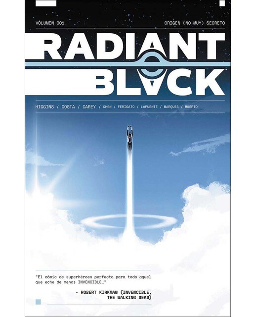 Imagen 0 de RADIANT BLACK 1. ORIGEN (NO MUY) SECRETO: 6 POSTALES 1ª EDICIÓN  (Tapa blanda)