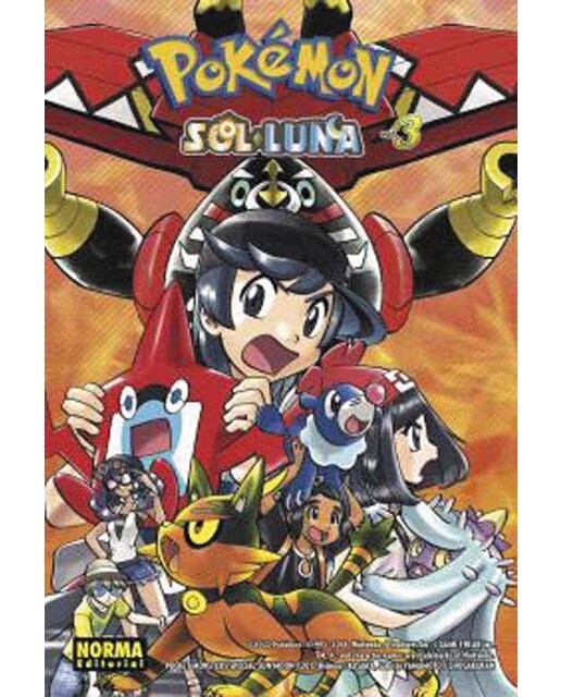 Imagem 0 de POKEMON SOL Y LUNA 03 (Capa mole)