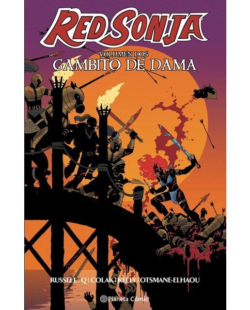 Imagen 0 de Red Sonja nº 02 Mark Russell: Gambito de Dama  (Tapa dura)