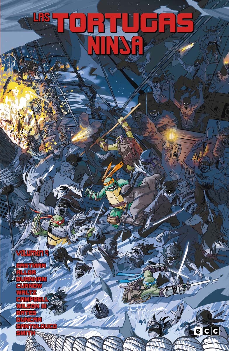 Las Tortugas Ninja vol. 09 (Capa mole) 1