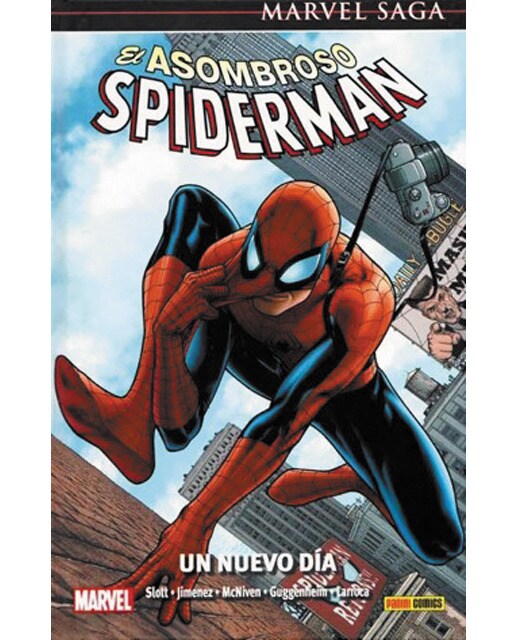 Imagen 0 de Reedición marvel saga el asombroso spiderman 14. un nuevo día  (Tapa dura)