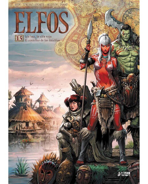Imagen 1 de Elfos 15. Lea saa, la elfa roja / el centelleo de