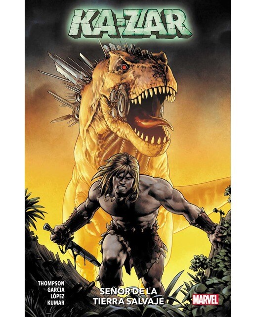 Imagen 0 de 100% Marvel ka-zar. señor de la tierra salvaje  (Tapa blanda)