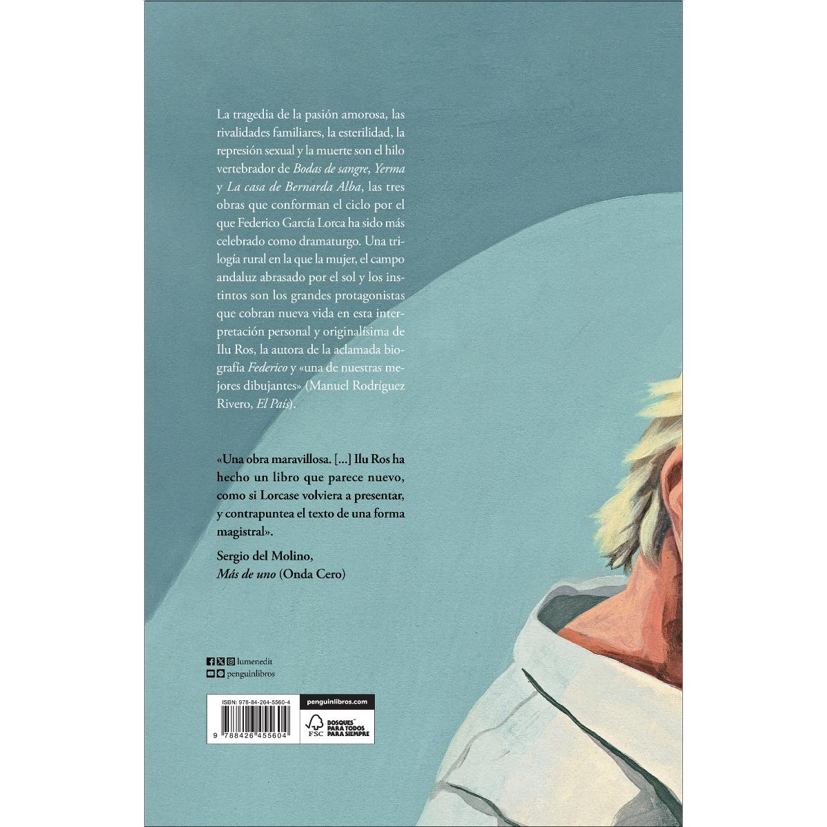 Imagen 2 de Una trilogía rural (Bodas de sangre, Yerma y La casa de Bernarda Alba): El nuevo libro de la aclamada autora de «Federico»  (Tapa dura)