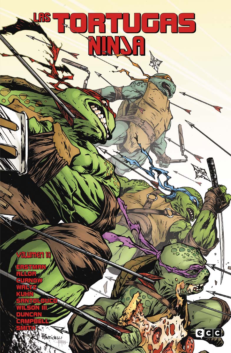 Las Tortugas Ninja vol. 10 (Capa mole) 1
