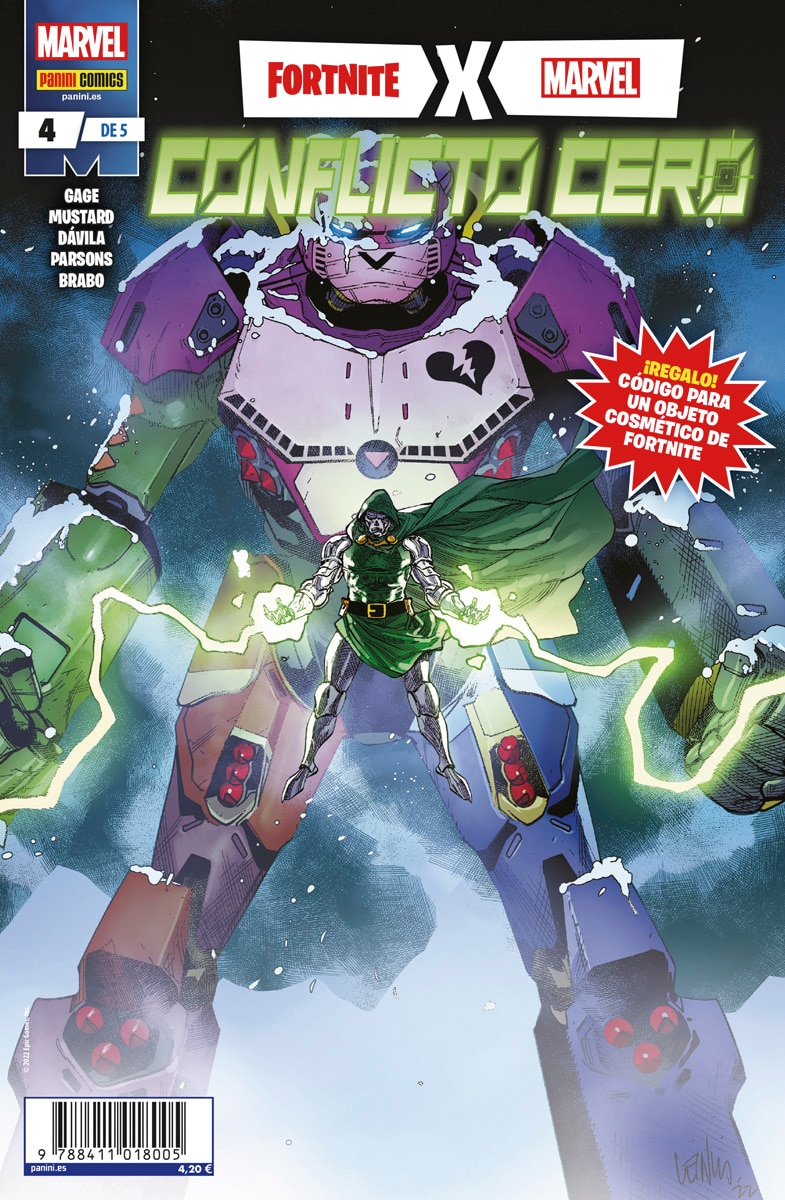 Marvel/fortnite conflicto cero n.4 (Capa mole) 1