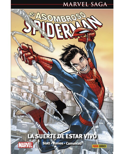 Imagen 0 de Reedición marvel saga el asombroso spiderman 46. la suerte de estar vivo  (Tapa dura)