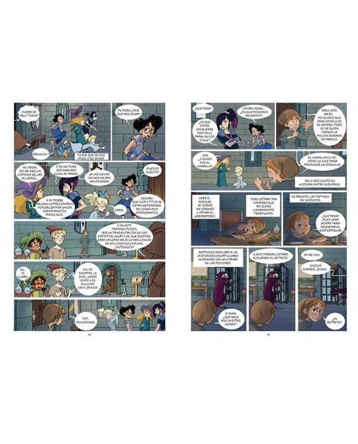Frida McMoon y la pócima dorada (Magos del Humor Frida McMoon 2) (Capa dura) 3