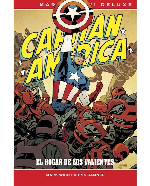 Marvel now! deluxe capitán américa de mark waid y chris samnee. el hogar de los valientes  (Tapa dura) 1