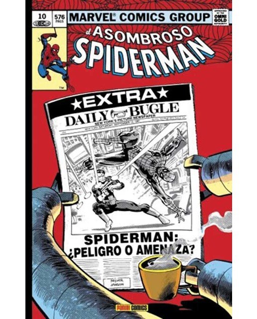 Imagen 0 de Reedición marvel gold spiderman 10. ¿héroe o amenaza?  (Tapa dura)