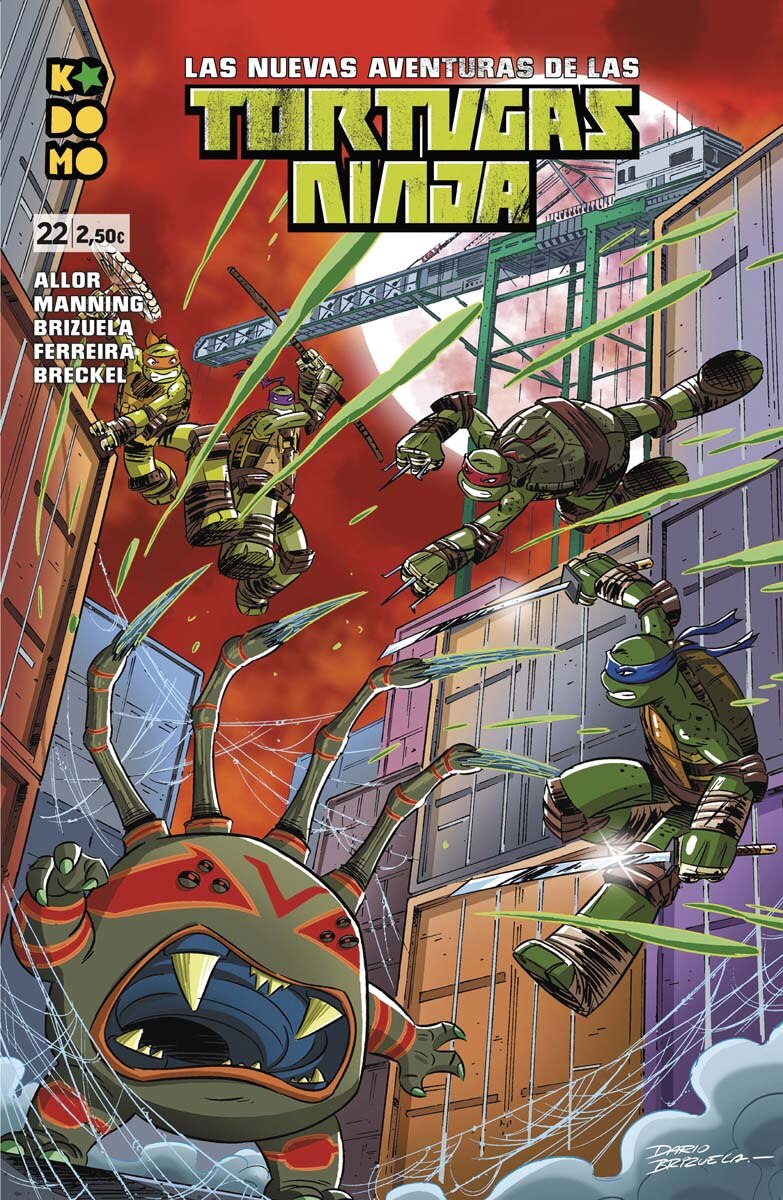 Las nuevas aventuras de las Tortugas Ninja núm. 22 (Capa mole) 1