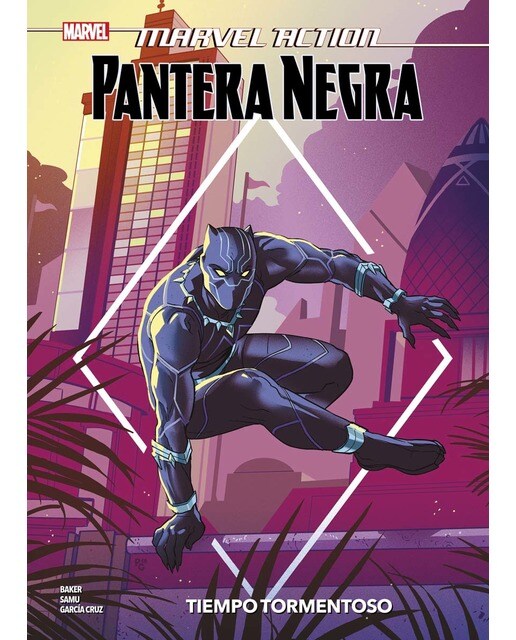 Imagen 0 de Marvel action pantera negra. tiempo tormentoso  (Tapa dura)