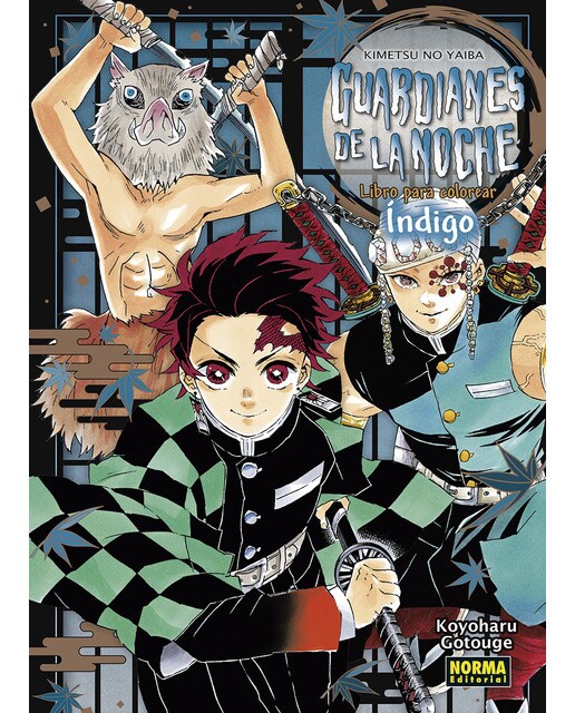 Imagen 0 de GUARDIANES DE LA NOCHE LIBRO PARA COLOREAR INDIGO