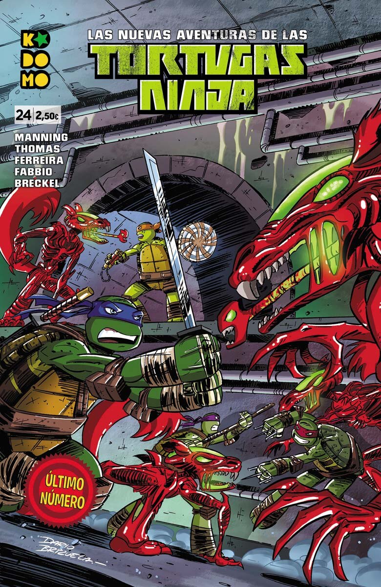 Las nuevas aventuras de las Tortugas Ninja núm. 24 (Capa mole) 1