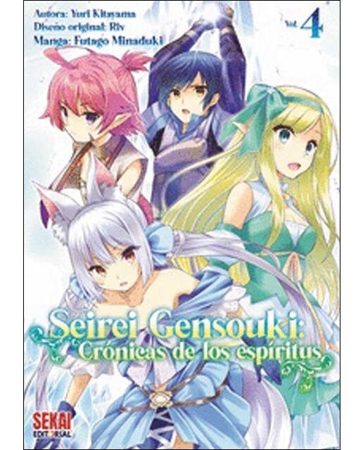 Seirei Gensouki (manga) Vol. 4: Crónicas de los espíritus (Capa mole) 1