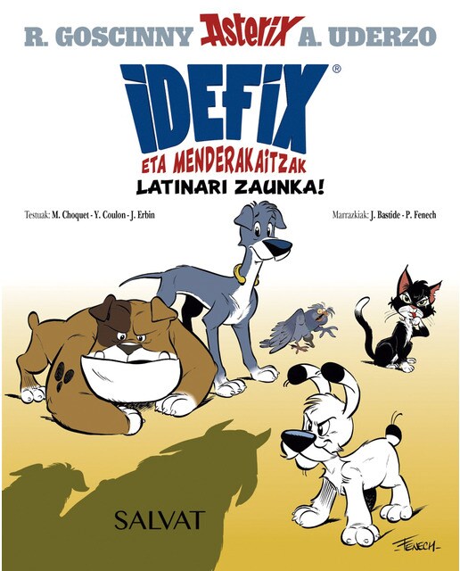 Imagem 0 de Idefix eta menderakaitzak, 1. Latinari zaunka! (Capa mole com abas)