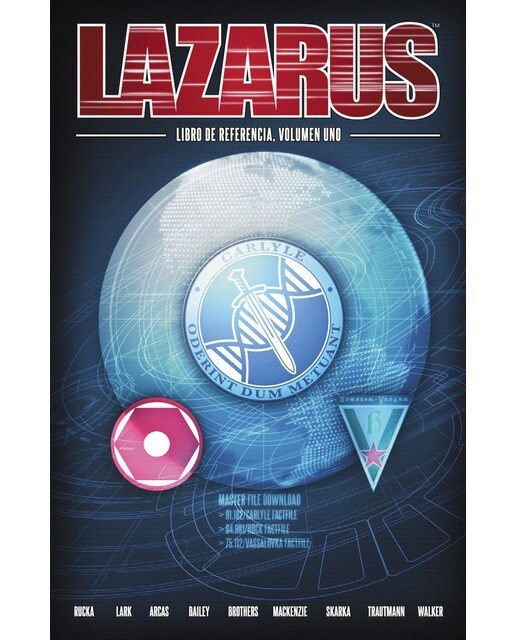 Imagen 0 de LAZARUS. EL LIBRO DE REFERENCIA 1  (Tapa blanda)