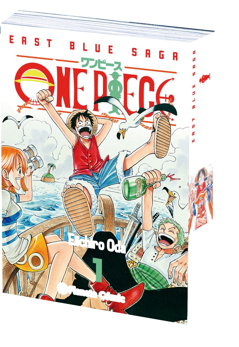 One Piece nº 01 (3 en 1) (Tapa blanda con solapas) · Editorial