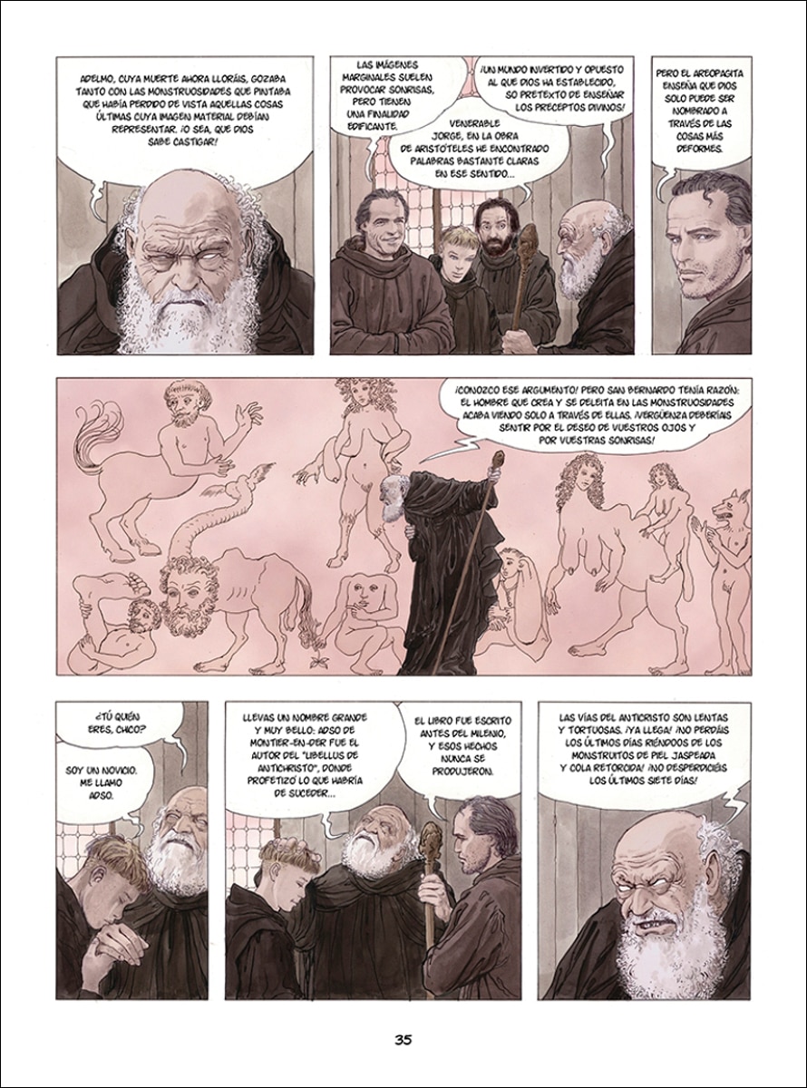 El nombre de la rosa (la novela gráfica) 1: Volumen 1 (de 2) (Capa dura) 8