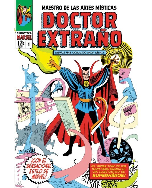 Imagen 0 de Biblioteca marvel doctor extraño 1. 1963-64: strange tales 110, 111, 114-127 usa  (Tapa blanda)