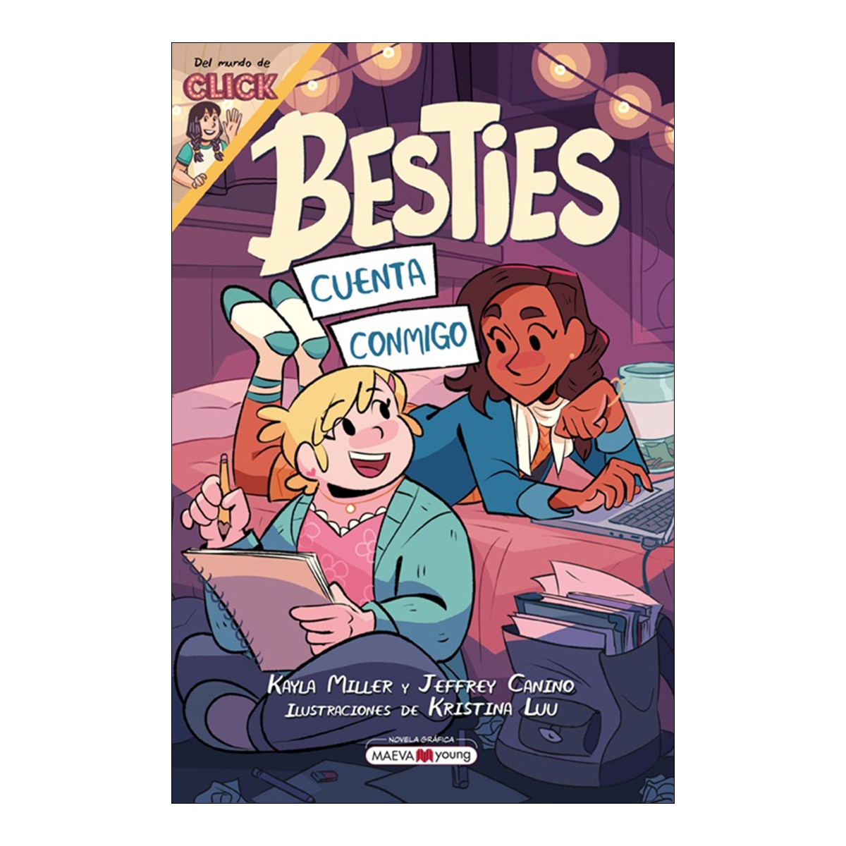 Imagem 0 de Besties 1: Cuenta conmigo: Novela gráfica del mundo de CLICK (Capa mole)