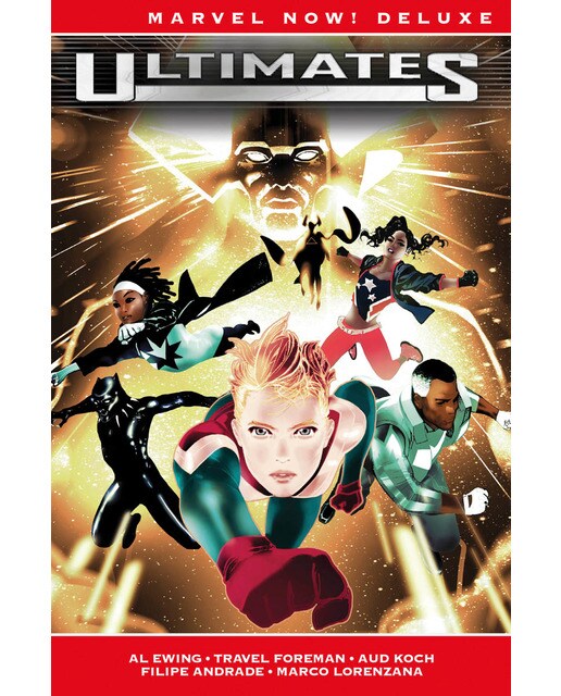 Imagen 0 de MARVEL NOW! DELUXE ULTIMATES DE AL EWING 2. LA GUERRA DE LA ETERNIDAD  (Tapa dura)