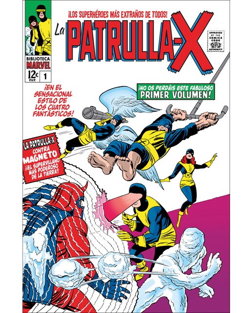 Imagen 1 de BIBLIOTECA MARVEL LA PATRULLA-X 1. 1963-64: THE X-MEN 1-6 USA  (Tapa blanda)
