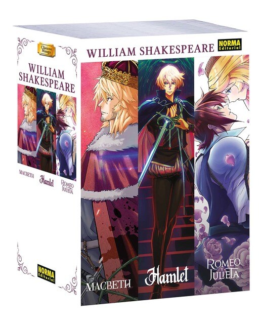 PACK CLASICOS MANGA: WILLIAM SHAKESPEARE 1