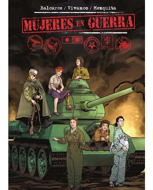 Mujeres en Guerra (Capa mole com abas) 1