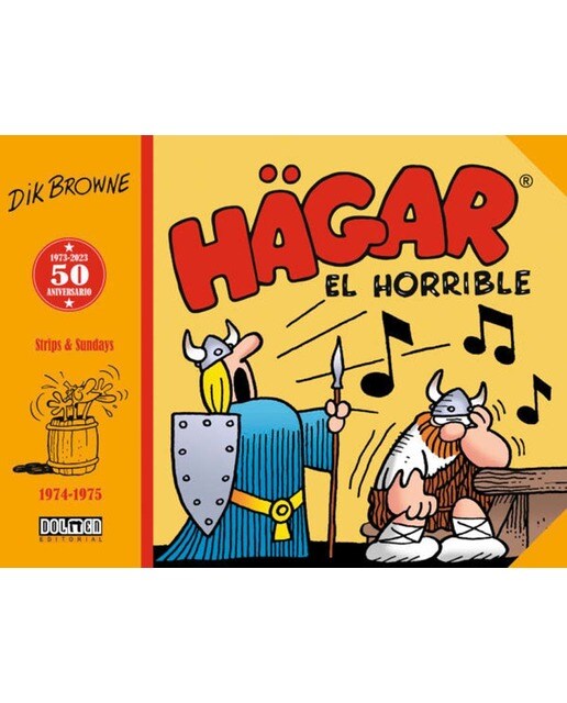 Imagen 1 de HAGAR EL HORRIBLE 1974-1975 (Tapa dura)