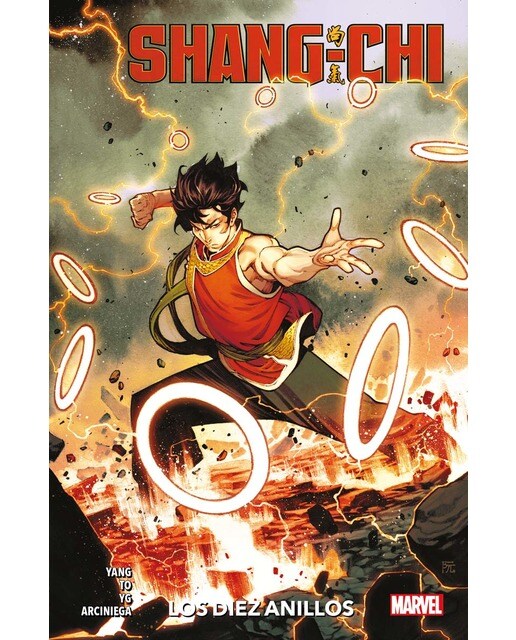 100% Marvel shang-chi 4. los 10 anillos (Tapa blanda).