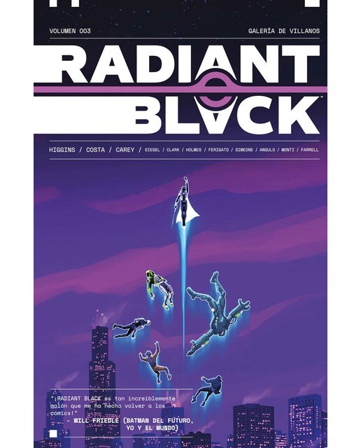 RADIANT BLACK 03. GALERIA DE VILLANOS (Capa mole) 1