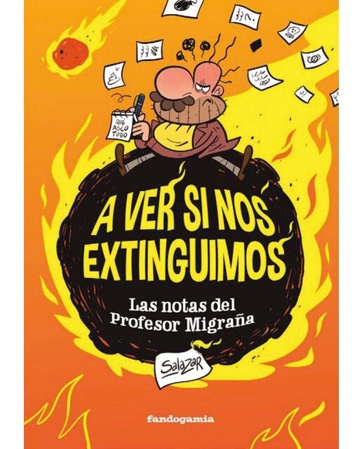 A ver si nos extinguimos: Las notas del Profesor Migraña  (Tapa blanda con solapas) 1