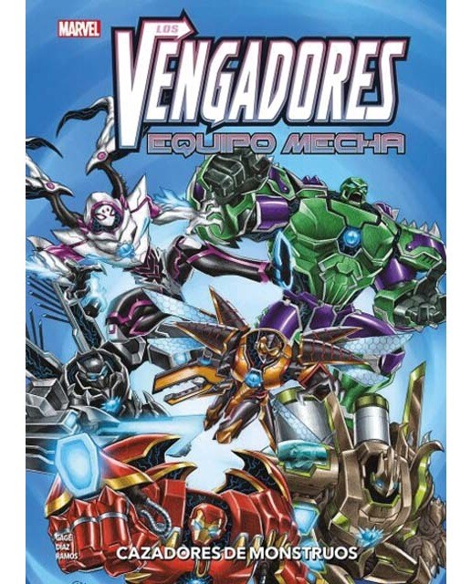 Imagen 0 de MARVEL ACTION LOS VENGADORES EQUIPO MECHA. CAZADORES DE MOISNTRUOS  (Tapa dura)