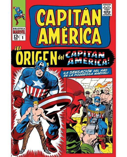 Imagen 0 de Biblioteca marvel capitán américa 1. 1964-65: tales of suspense 59-68, sgt. fury and his howling  (Tapa blanda)