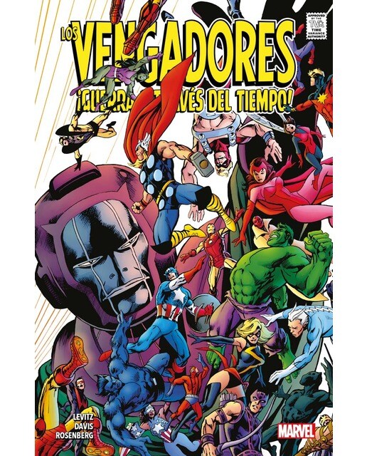 Imagen 0 de 100% Marvel los vengadores. guerra a través del tiempo  (Tapa blanda)