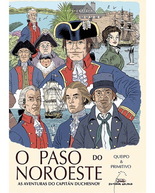 O paso do Noroeste. As aventuras do capitán Duchesnoy (novela gráfica) (Capa mole com abas) 1