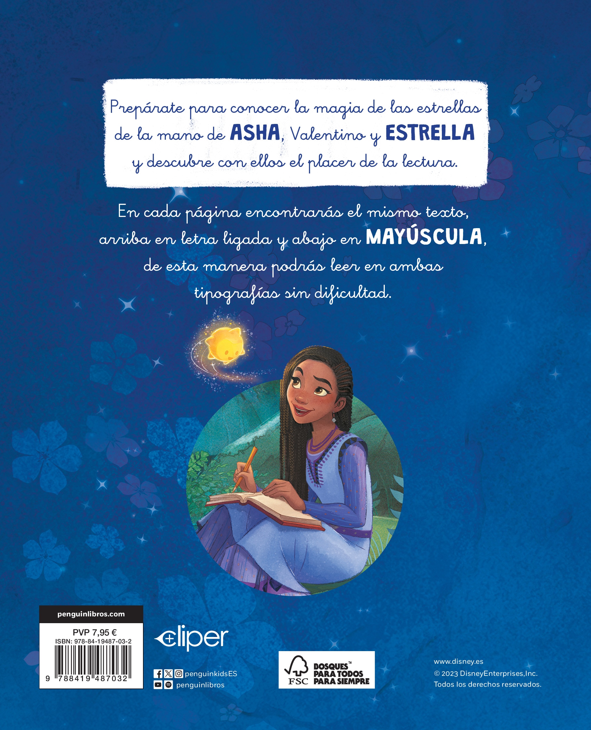 Wish. Ya leo solo (Disney. Lectoescritura): Con textos en letra ligada y mayúscula (Capa mole) 2