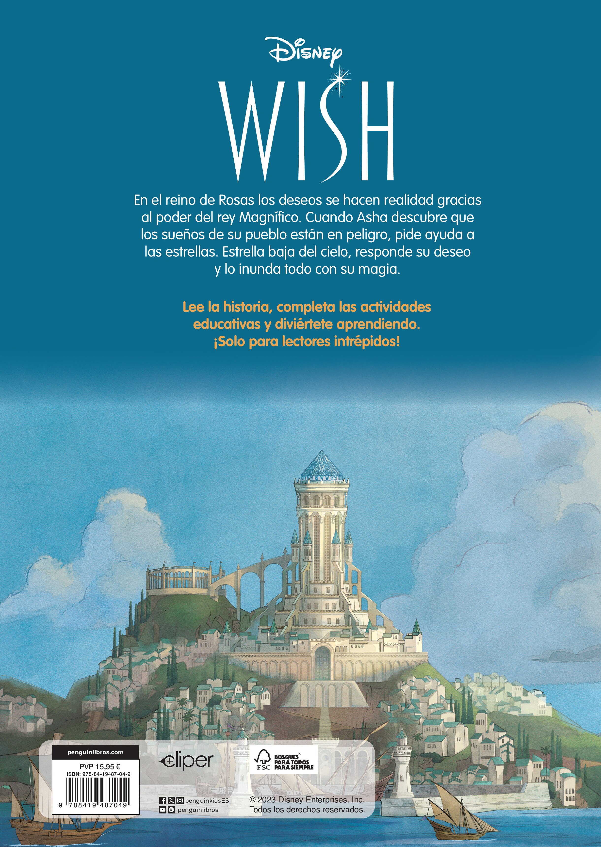 Wish (Disney. La historia completa): Con actividades educativas en el interior (Capa dura) 2