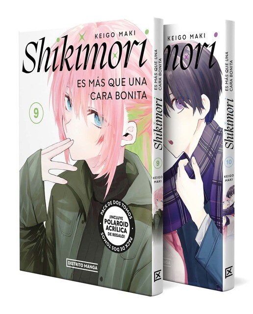 Shikimori es más que una cara bonita 9 y 10 (Shônen): Pack de lanzamiento (Capa mole) 1