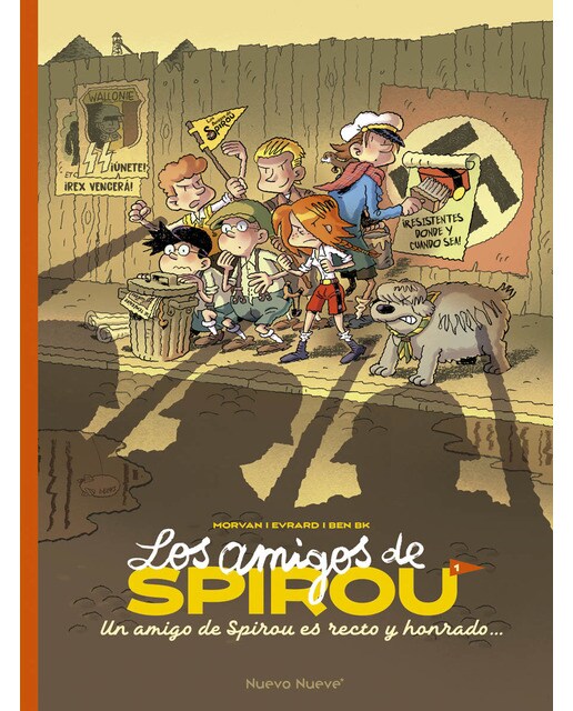 Los amigos de Spirou - 1: U amigo de Spirou es recto y humilde (Capa dura) 1
